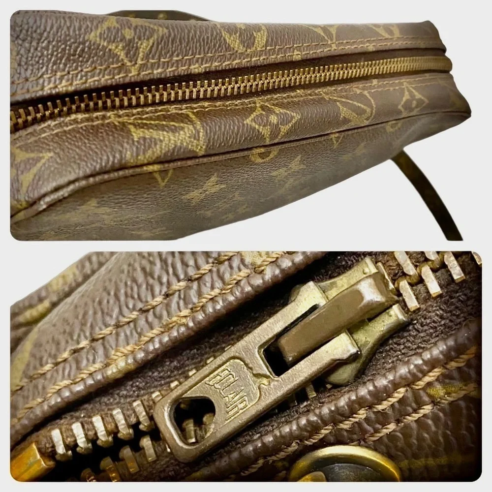 LOUIS VUITTON Monogram Clutch-Crossbody Shoulder Bag 💼 834 - Picture 7 of 16